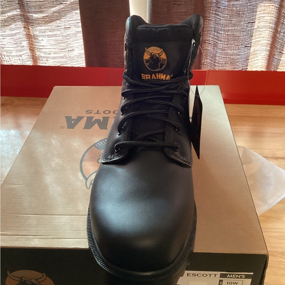 Men’s Brahma wide width work boots. - Picture 5 of 8